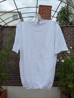 ELEVENTY White Short-Sleeve Tee with Label